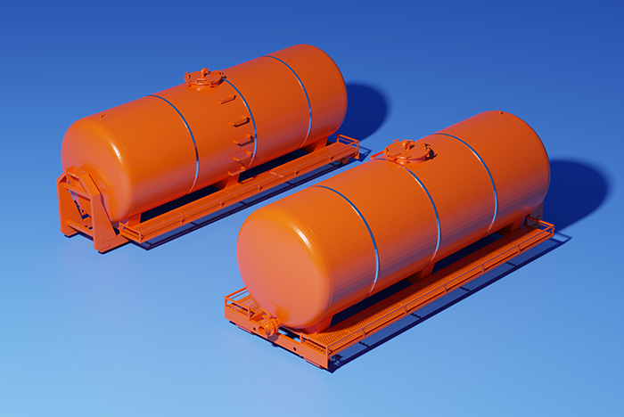 Birger tank 3D kujundus