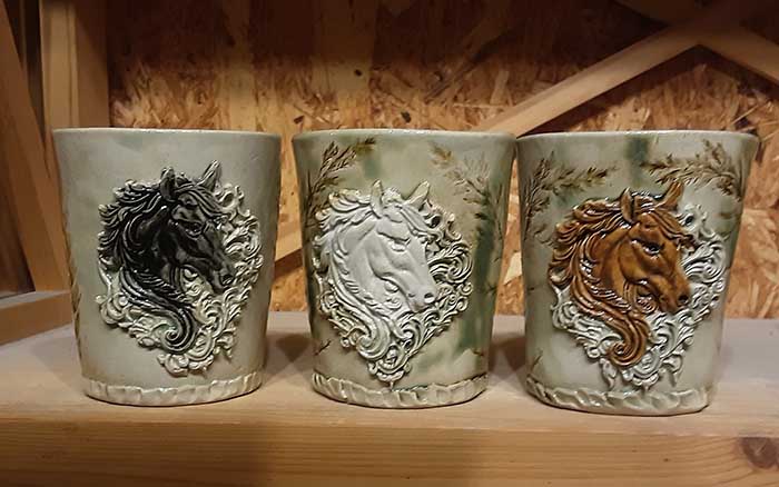 Vally Selberg käsitöö seenioride messil 2024 Kaubamajakas