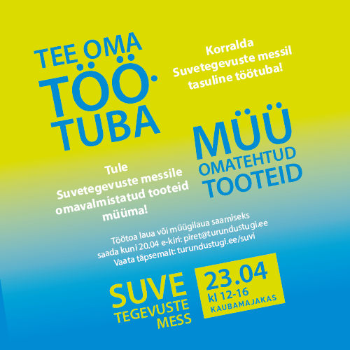 Suvetegevuste mess 2023 töötuba